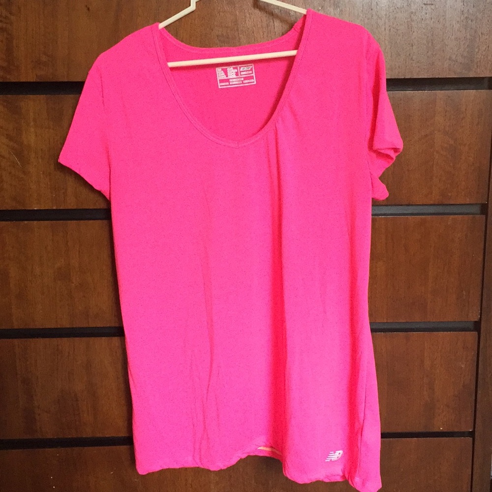 Pink New Balance T Shirt